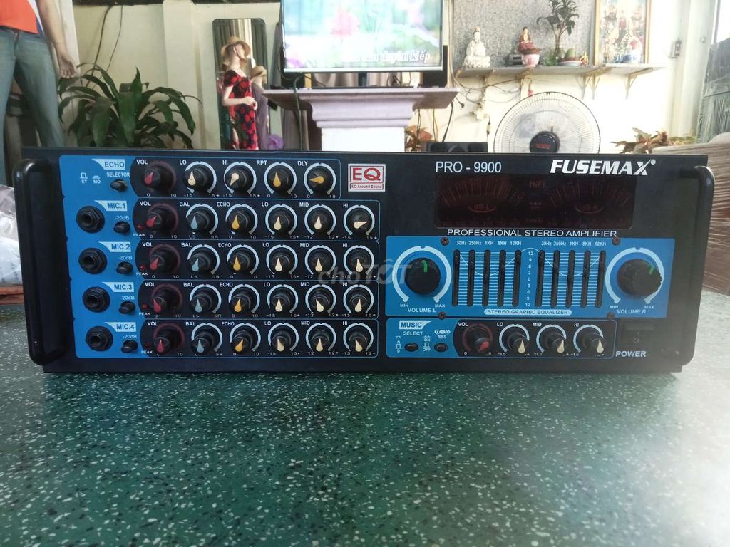 ampli FUSEMAX PRO - 9900. Mua bán Tivi, Âm thanh tại Huyện Củ Chi Tp Hồ Chí Minh được đăng bởi HÒA TRẦN 1 hình 1