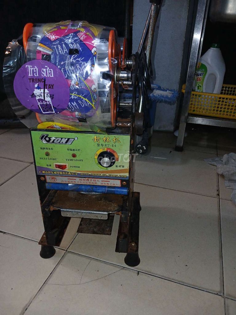 Máy ép ly ETONE Kim loại Đã sử dụng. Mua bán Đồ chuyên dụng, Giống nuôi trồng tại Quận Tân Phú Tp Hồ Chí Minh được đăng bởi sỉ đồ chơi gia dụng hình 1