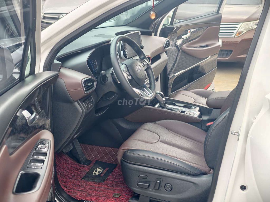 HYUNDAI SANTAFE 2021 DẦU PREMIUM MÀU TRẮNG