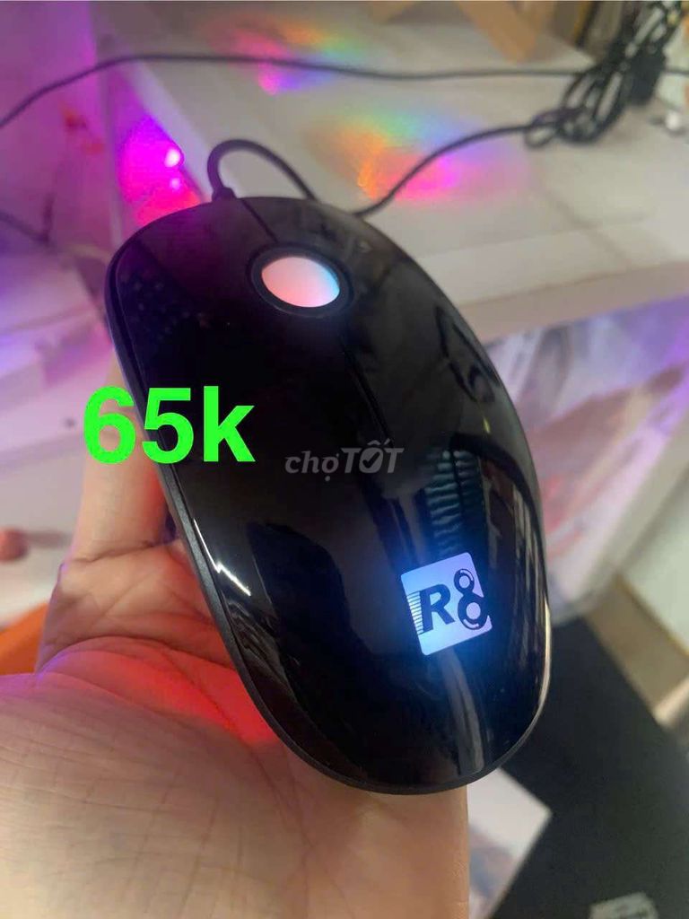 Chuột R8 1609 Đen Có dây. Mua bán Phụ kiện (Màn hình, Chuột...) tại Quận Liên Chiểu Đà Nẵng được đăng bởi kim cuoeng hình 1