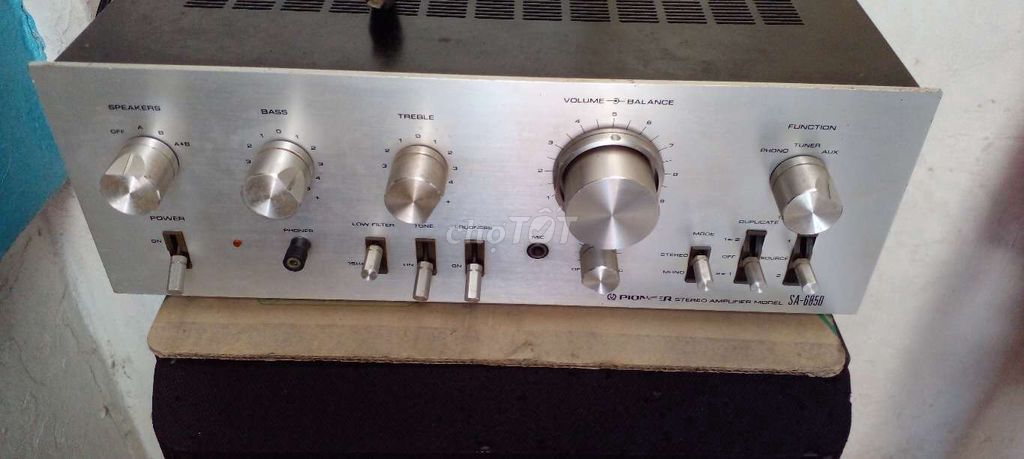 Amply Pioneer SA-6850 Bạc. Mua bán Tivi, Âm thanh tại Quận Gò Vấp Tp Hồ Chí Minh được đăng bởi dung hình 1