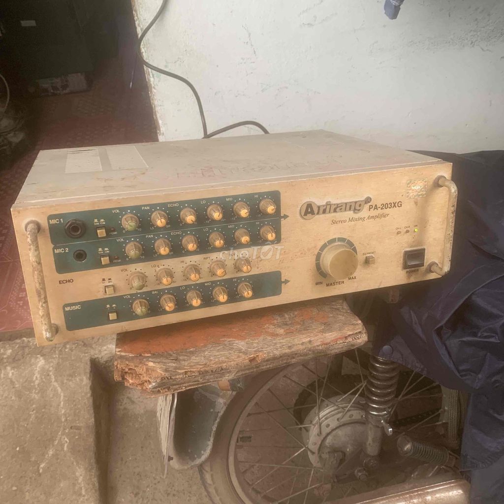 Amply karaoke Arirang PA-203XG Xám cũ. Mua bán Tivi, Âm thanh tại Quận Tân Phú Tp Hồ Chí Minh được đăng bởi anh nam hình 1