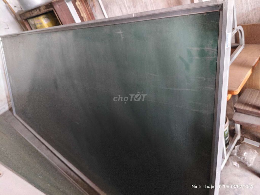 Bảng dạy học khung nhôm 120x320 cm Cũ. Mua bán Đồ dùng văn phòng tại Huyện Ninh Phước Ninh Thuận được đăng bởi Nguyễn Thành Vinh hình 1