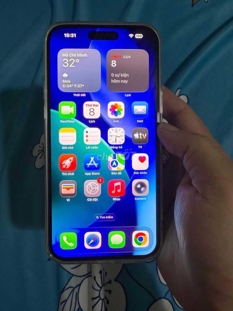 iPhone 15 Plus 128GB Hồng Đã sử dụng. Mua bán Điện thoại tại Huyện Bình Chánh Tp Hồ Chí Minh được đăng bởi Quốc Thịnh hình 1
