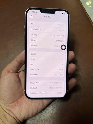 Apple iPhone 13 Pro Max 128GB Trắng