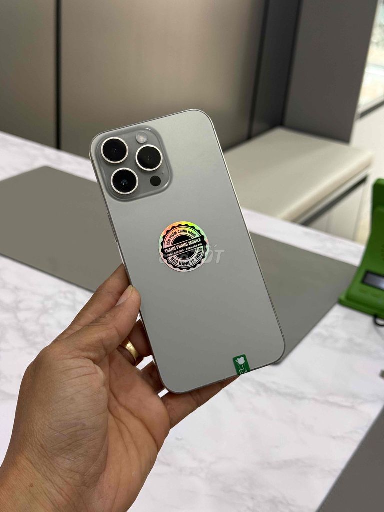 Apple iPhone 15 Pro Max 256GB Titan tự nhiên. Mua bán Điện thoại tại Thành phố Cà Mau Cà Mau được đăng bởi Thanh phong  hình 1