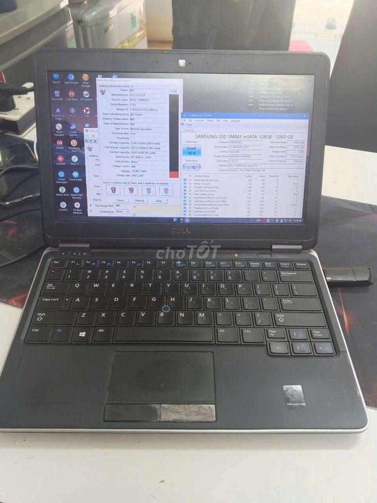 Dell Latitude E7240 i5-4 4GB/128GB SSD màn hằn. Mua bán Laptop tại Quận Gò Vấp Tp Hồ Chí Minh được đăng bởi Chí Hướng Group  hình 1