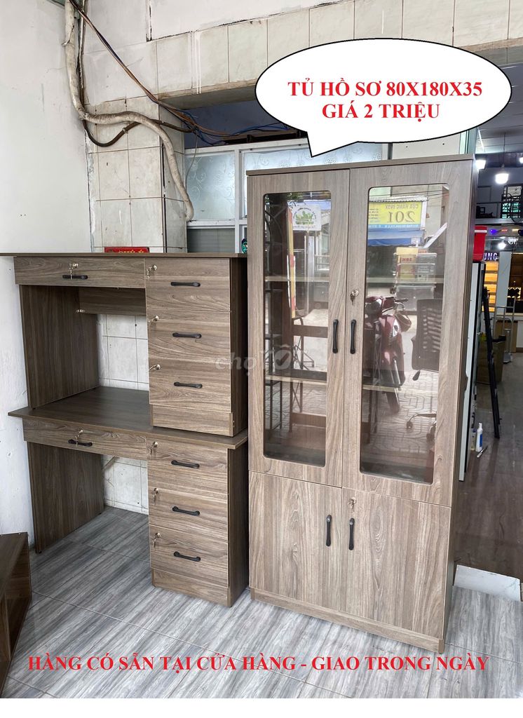 TỦ HỒ SƠ TÀI LIỆU 2 CÁNH CỬA LỒNG KÍNH 80X180X35. Mua bán Tủ, kệ gia đình tại Quận Tân Bình Tp Hồ Chí Minh được đăng bởi CỬA HÀNG NỘI THẤT VĂN PHÒNG VÀ TỦ KỆ TPHCM hình 1