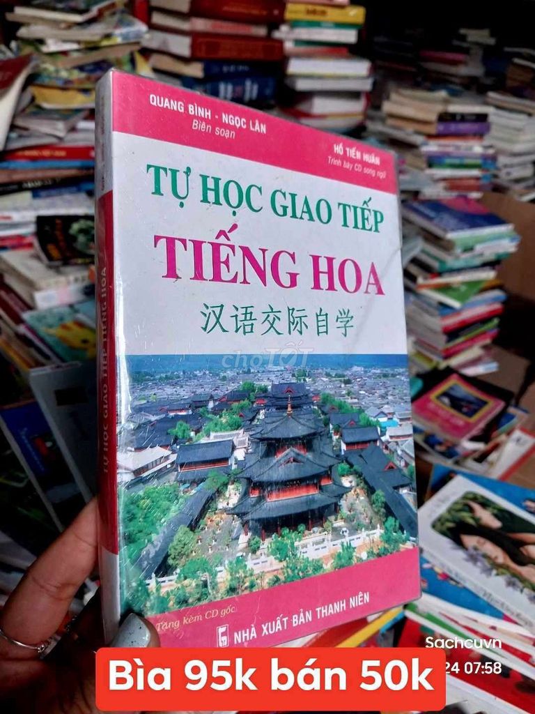 Sách học tiếng Trung, cũ giá rẻ