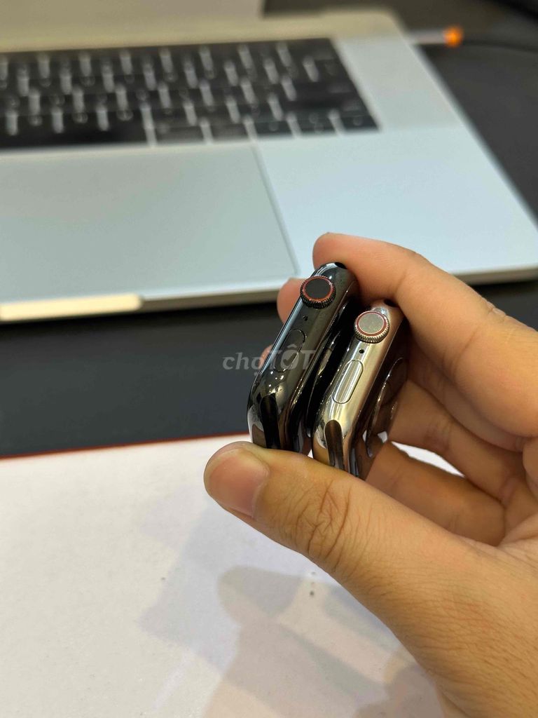 Apple watch series 4/40/44 trắng đen esim