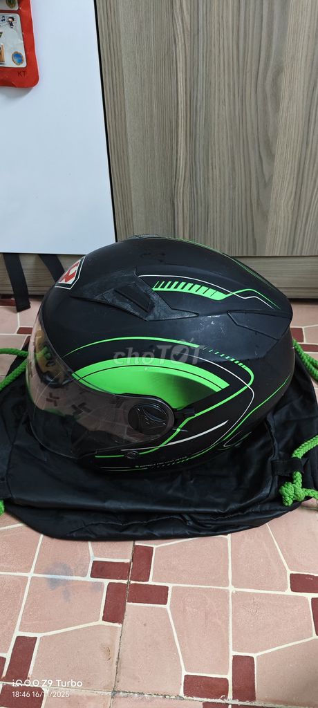 Muốn Pass Nón 3/4 YOHE màu xanh đen. Mua bán Phụ tùng xe tại Quận 1 Tp Hồ Chí Minh được đăng bởi Pippihuhu hình 5