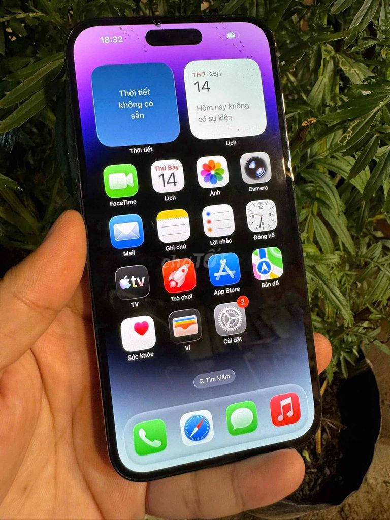 Apple iPhone 14 Pro Max 128GB Tím 2 sim có key sim. Mua bán Điện thoại tại Thành phố Sa Đéc Đồng Tháp được đăng bởi Phương Oanh hình 1