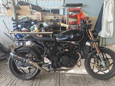Yamaha FZ-S 2013 Cafe Racer Đen. Mua bán Xe máy tại Quận Gò Vấp Tp Hồ Chí Minh được đăng bởi Tấn Phong