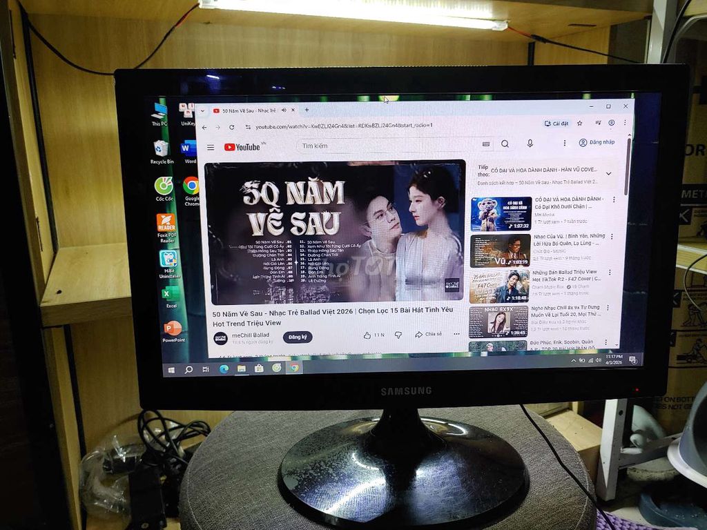 Màn Samsung 20inch Led HDMI. Mua bán Phụ kiện (Màn hình, Chuột...) tại Quận Hải Châu Đà Nẵng được đăng bởi Tanji hình 1