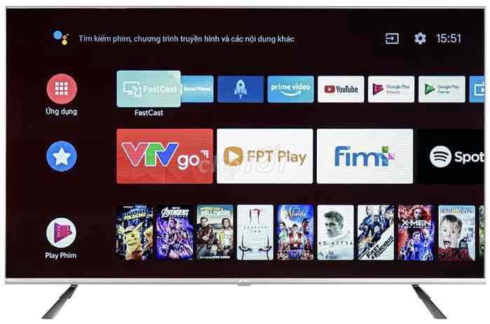Tivi Casper 55 inch 4K Android remote nói đẹp. Mua bán Tivi, Âm thanh tại Thành phố Buôn Ma Thuột Đắk Lắk được đăng bởi Thanh Dat Tivi 79 hình 1