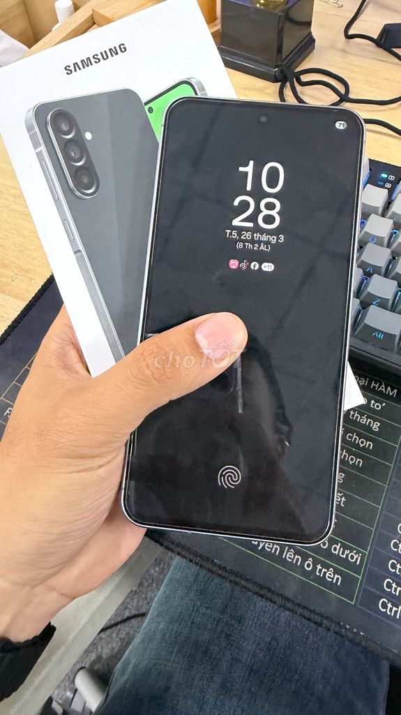 Samsung A56 5G 8G 128GB Đen. Mua bán Điện thoại tại Quận 10 Tp Hồ Chí Minh được đăng bởi Dino hình 1