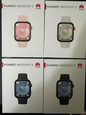 Huawei watch fit 3, Huawei band 9, Freebuds se 2