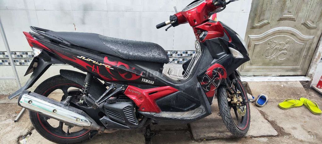 Yamaha Nouvo 4 Đỏ đen. Mua bán Xe máy tại Thành phố Thuận An Bình Dương được đăng bởi Bươn Chải Một Đời hình 4