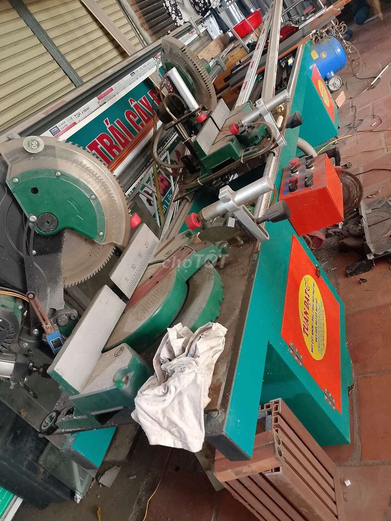 Máy làm nhôm Kim loại Xanh, Cam, Xám. Mua bán Đồ chuyên dụng, Giống nuôi trồng tại Thành phố Thủ Dầu Một Bình Dương được đăng bởi Hiệp Phan Văn hình 1