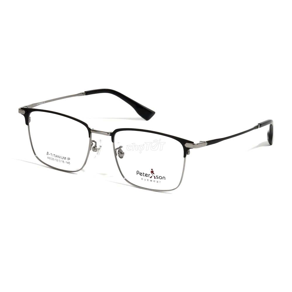 Gọng kính Peterson Titan 99% (Nhật) siêu nhẹ. Mua bán Phụ kiện thời trang khác tại Quận Bình Thạnh Tp Hồ Chí Minh được đăng bởi Le H Long hình 1