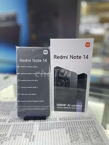 Xiaomi Redmi Note 14 Mới. Mua bán Điện thoại tại Huyện Hoài Đức Hà Nội được đăng bởi sky KMA hình 1