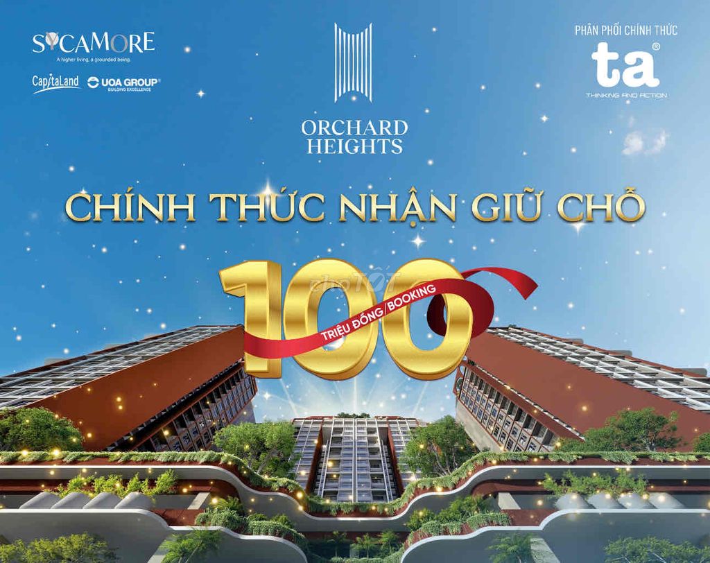 Siêu phẩm ORCHARD HEIGHTS CĐT CAPITALAND chính thức ra mắt