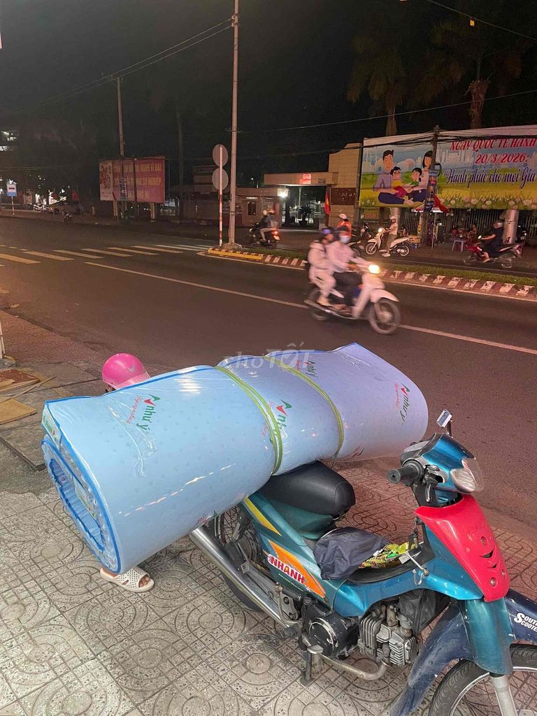 Nệm Foam Như Ý 1m6x2m Xanh. Mua bán Giường, chăn ga gối nệm tại Thành phố Mỹ Tho Tiền Giang được đăng bởi NỆM GIÁ KHO MỸ THO hình 1