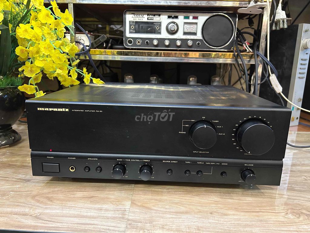Amply Marantz PM-50 Đen Nhật Bản. Mua bán Tivi, Âm thanh tại Thành phố Hạ Long Quảng Ninh được đăng bởi Trịnh Biềng hình 1