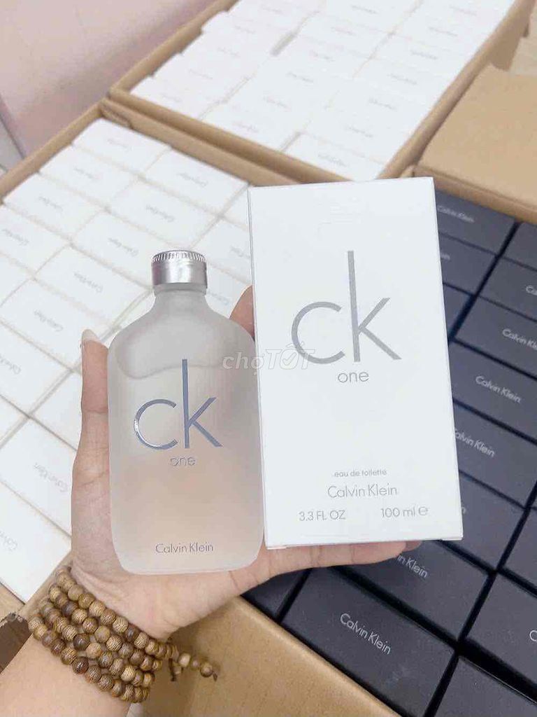 Nước hoa Calvin Klein CK One 100ml Mới. Mua bán Nước hoa tại Quận 10 Tp Hồ Chí Minh được đăng bởi Quỳnh Phương hình 1