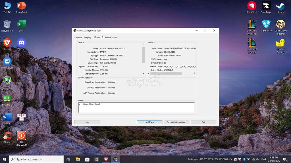 Asus Tuf gaming a15. Mua bán Laptop tại Quận Hà Đông Hà Nội được đăng bởi Nguyễn Tiến Sơn hình 1