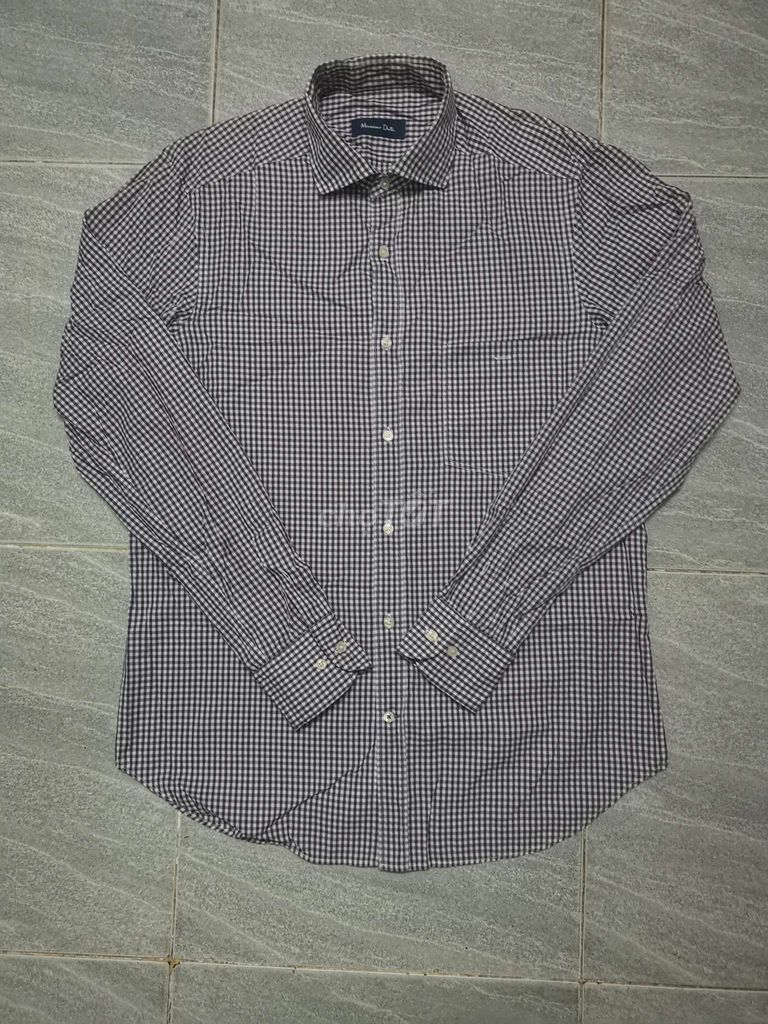 Áo sơmi Massimo Dutti ClassicMadeCaroFit form M. Mua bán Quần áo tại Quận Gò Vấp Tp Hồ Chí Minh được đăng bởi MộcShop001 hình 1