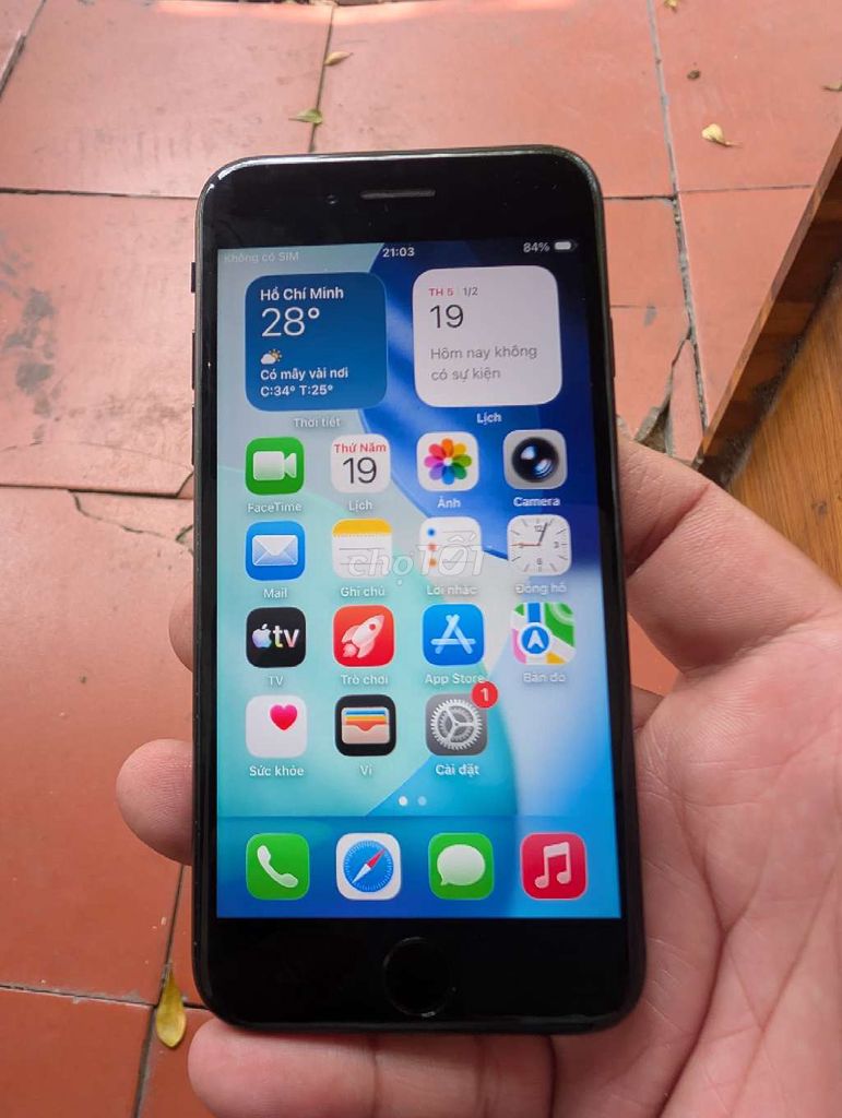 Apple iPhone SE 64GB Đen. Mua bán Điện thoại tại Thành phố Dĩ An Bình Dương được đăng bởi Huỳnh Văn Minh  hình 1