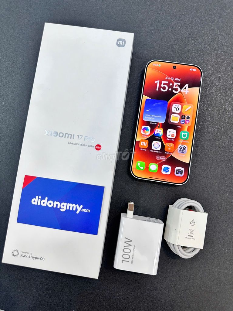 Xiaomi 17 Pro 256GB Trắng 99% Fullbox ✓BH 6 tháng. Mua bán Điện thoại tại Quận 10 Tp Hồ Chí Minh được đăng bởi Di Động Mỹ hình 1
