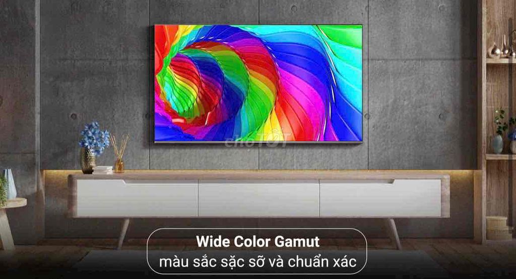 GOOGLE TV 43" 4K P737 Giọng nói. Mới 100%. BH 24TH