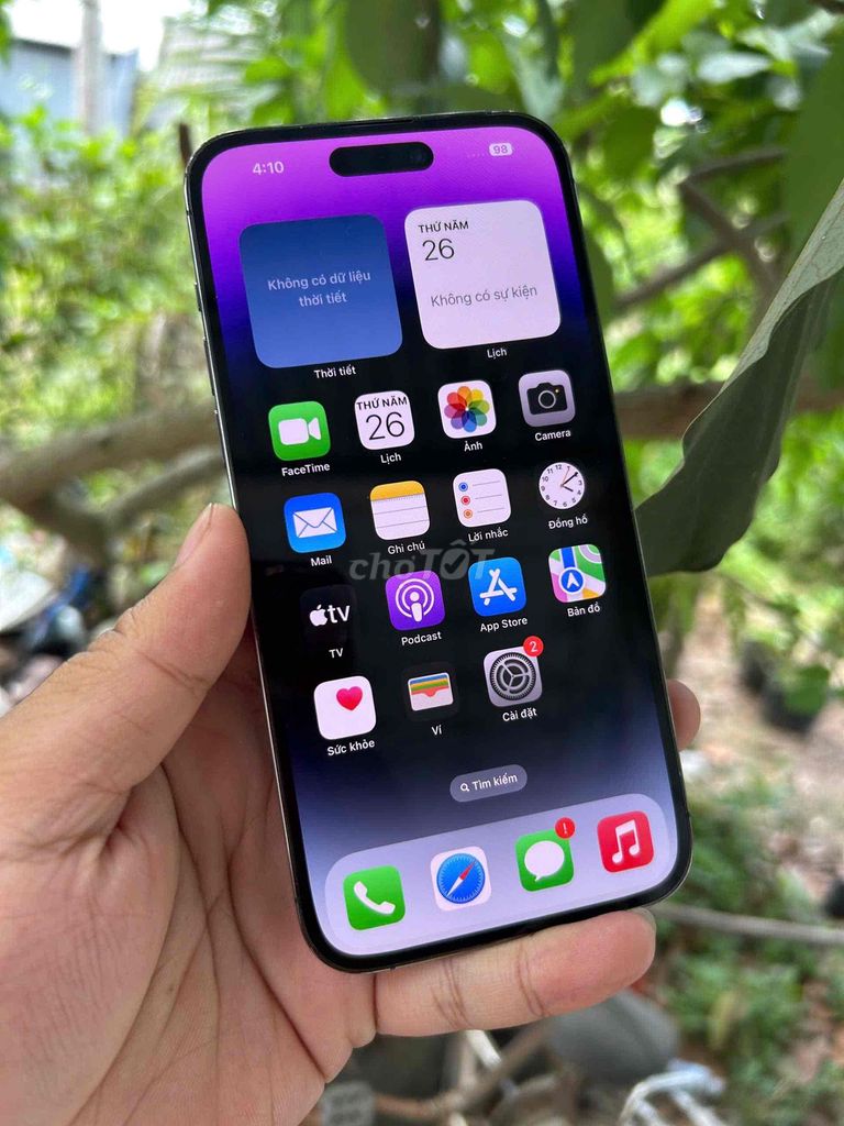 Máy keng nét key sim 14 Pro Max 128GB Tím quốc tế. Mua bán Điện thoại tại Thành phố Sa Đéc Đồng Tháp được đăng bởi Phương Oanh hình 1