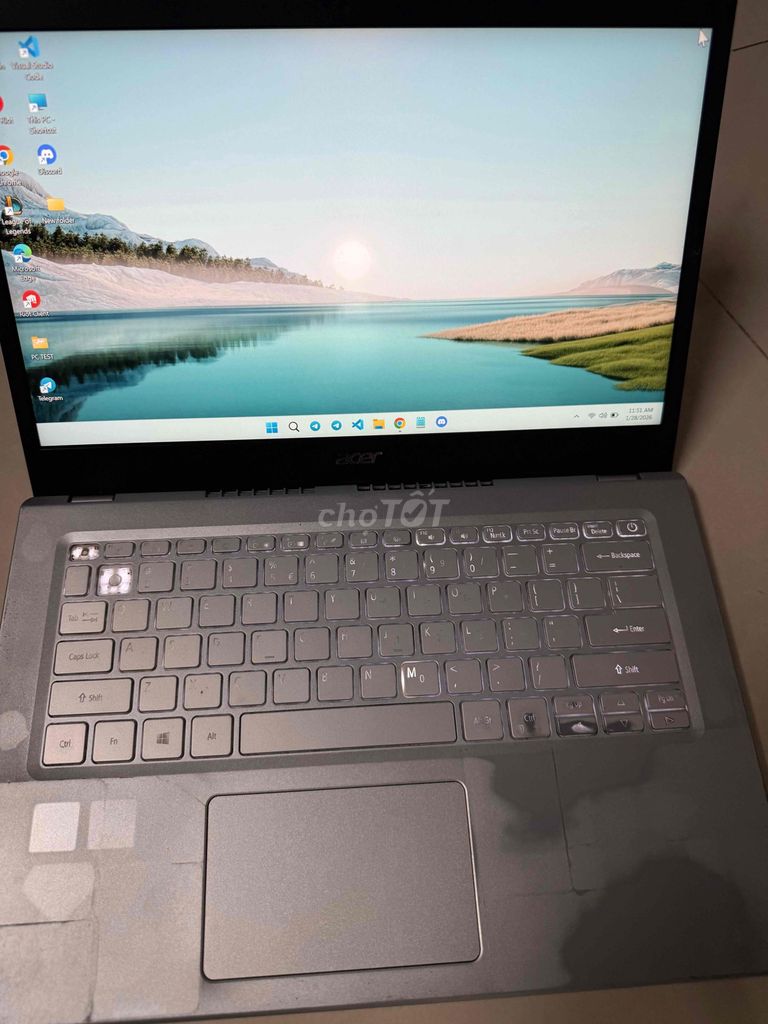 ACRE A514 I5-1135G7 12/512 FHD IPS zin vỏ cũ xài t. Mua bán Laptop tại Quận Gò Vấp Tp Hồ Chí Minh được đăng bởi VũHùng hình 1