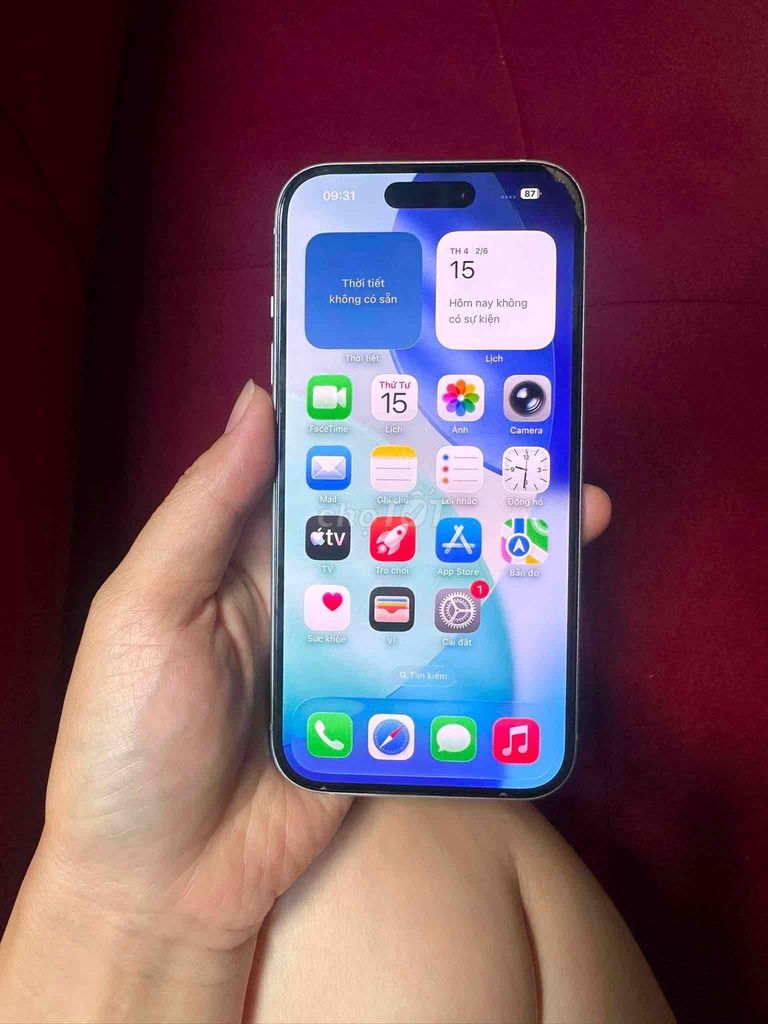 Apple iPhone 15 xanh lock zin đã cnc eid. Mua bán Điện thoại tại Huyện Đắk Mil Đắk Nông được đăng bởi taianh hình 1