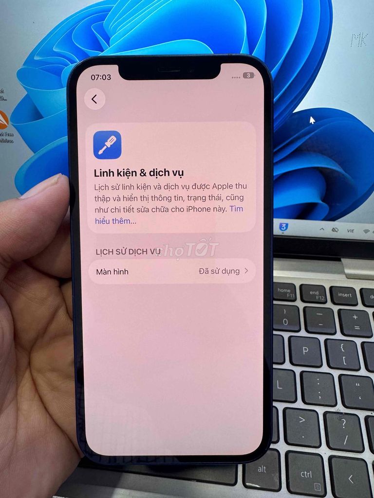 Apple iPhone 12 128GB Xanh 2 SIM 100%. Mua bán Điện thoại tại Quận 6 Tp Hồ Chí Minh được đăng bởi QUỐC THIÊN BÁN GÓP 0 ĐỒNG  hình 1