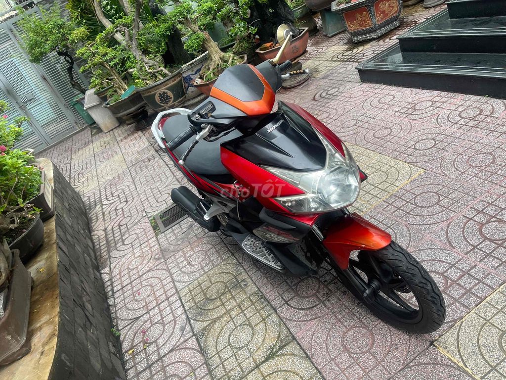 Honda Air Blade 2008 Черный с городскими номерами