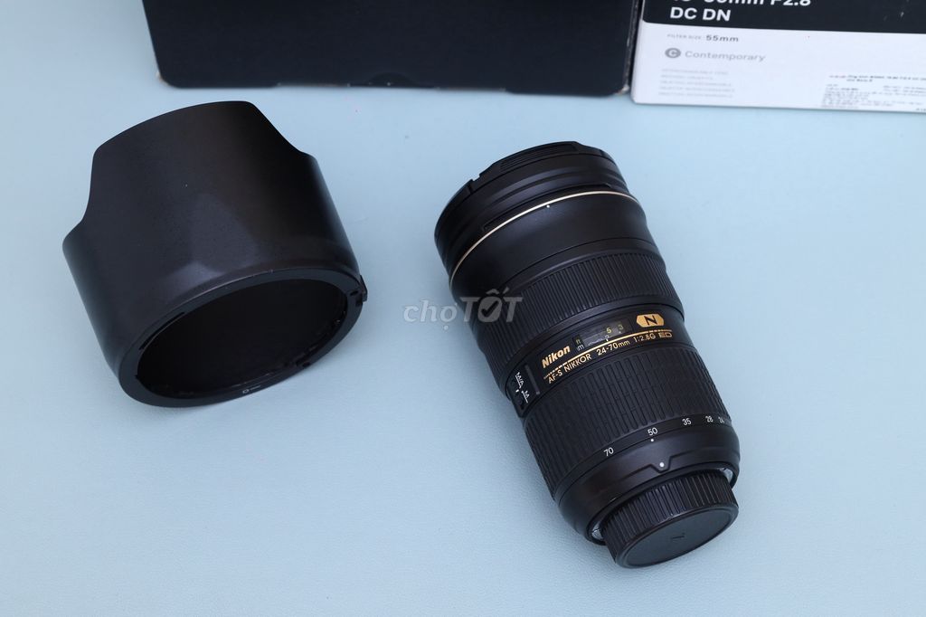 Ống kính Nikon AF-S 24-70mm f/2.8G ED Nano ĐẸP. Mua bán Máy ảnh, Máy quay tại Thành phố Thủ Đức Tp Hồ Chí Minh được đăng bởi Minh Phi Store hình 1