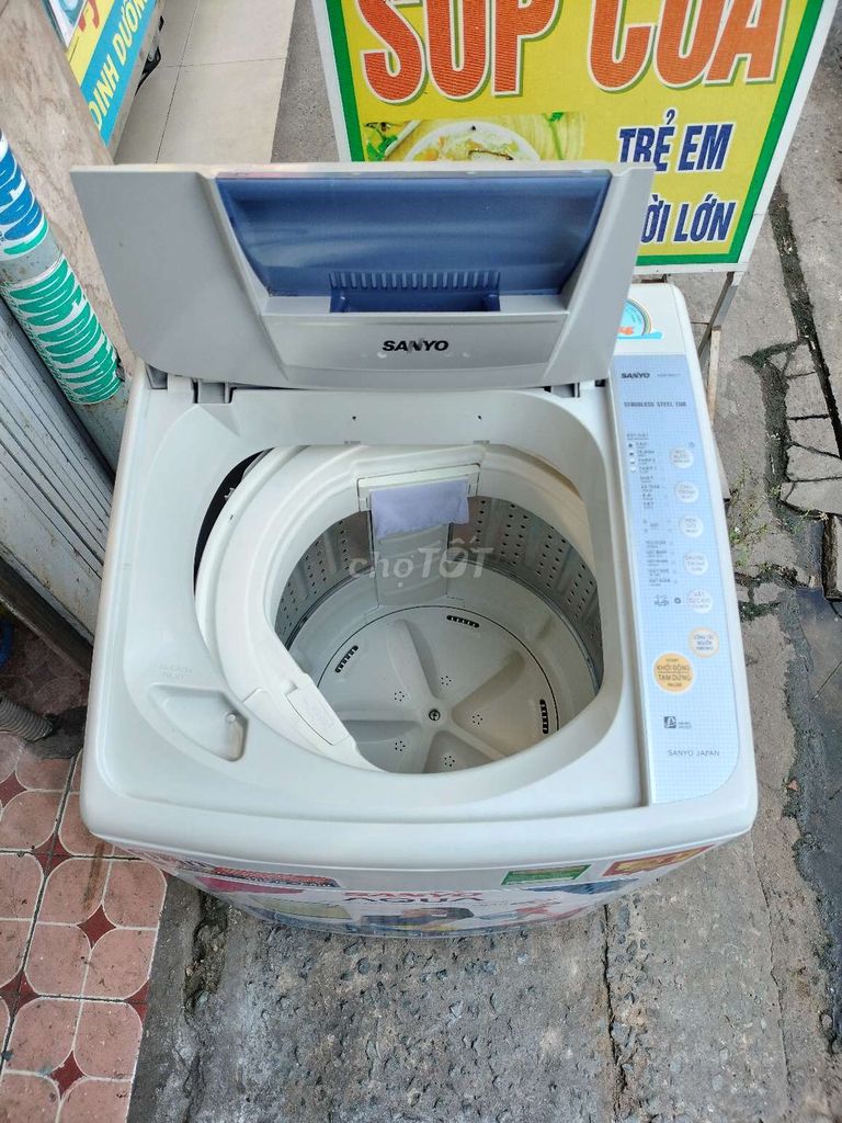 Máy giặt sanyo 6.8kg nhỏ gọn