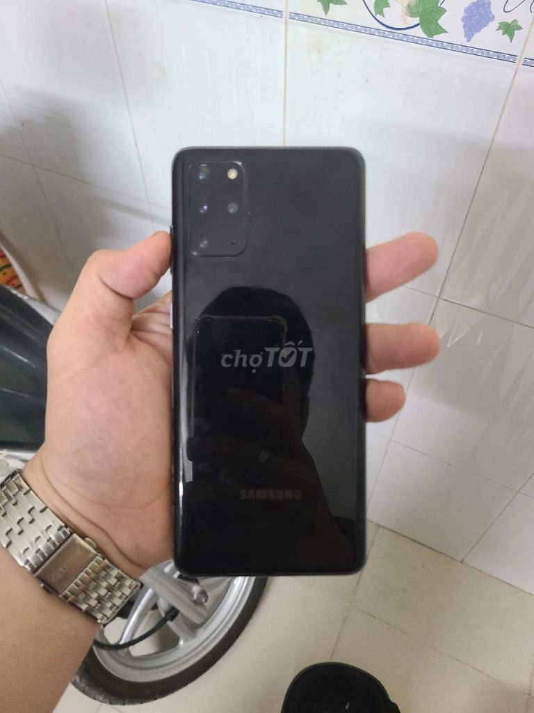 Samsung S20+ 128GB Đen Việt Nam. Mua bán Điện thoại tại Quận 6 Tp Hồ Chí Minh được đăng bởi Cường Mobile hình 1