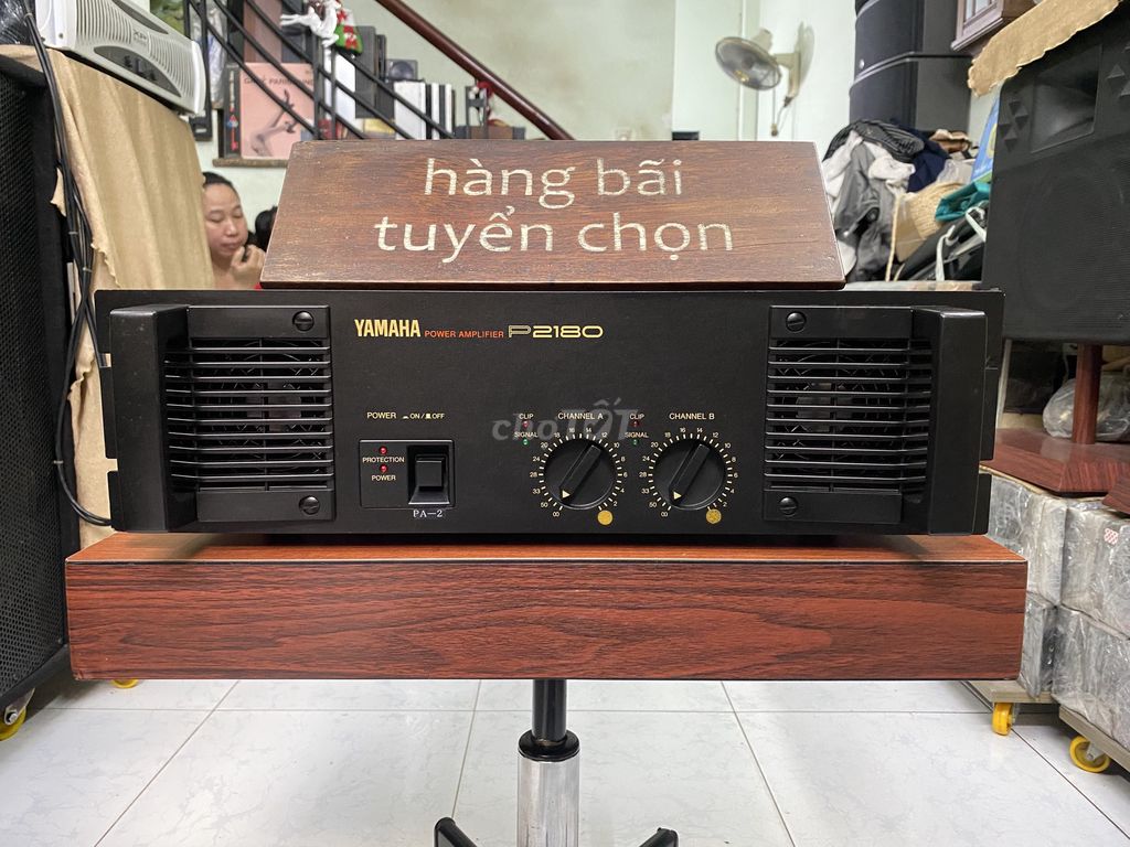 Sale Power YAMAHA P2180 made in Japan chạy 12 sò. Mua bán Tivi, Âm thanh tại Quận Tân Bình Tp Hồ Chí Minh được đăng bởi nhut audio hình 1