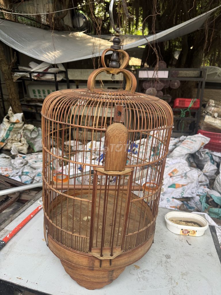 Lồng chim tre Nâu. Mua bán Phụ kiện, Thức ăn, Dịch vụ tại Huyện Bình Chánh Tp Hồ Chí Minh được đăng bởi nguyen van hien hình 1