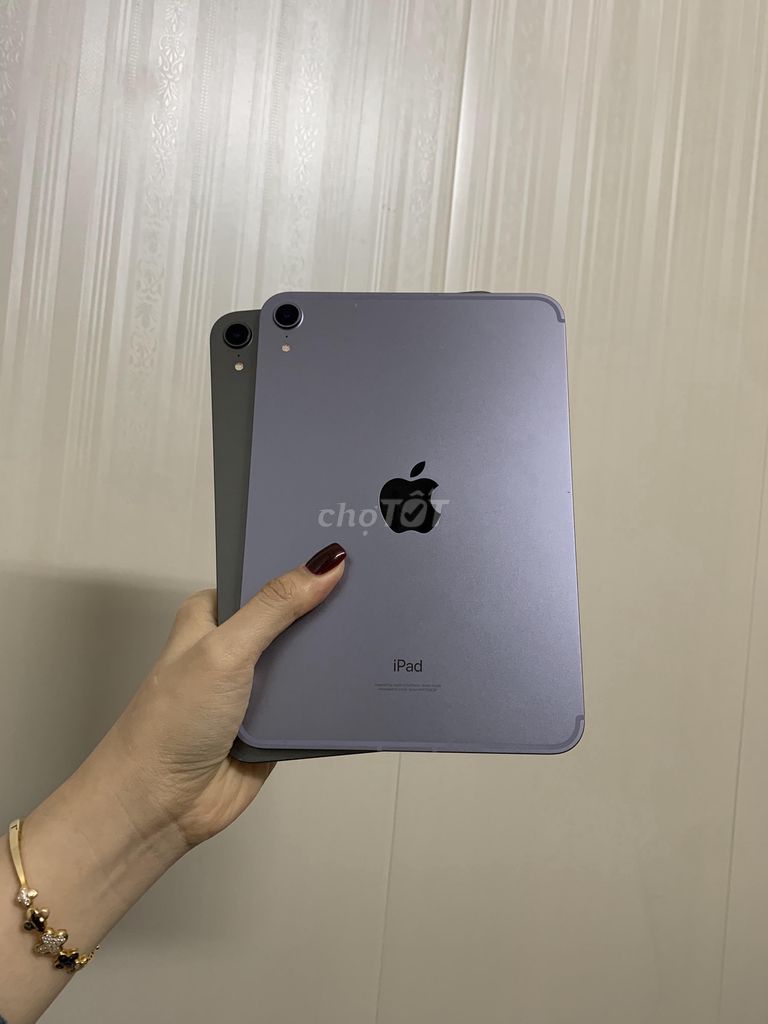 iPad Mini 6 256GB Bản Wifi vs 5G pin9x likenew 99%