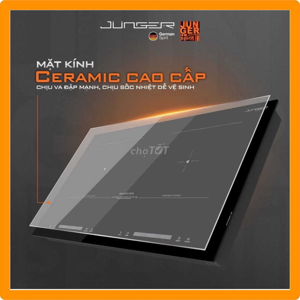 Bếp điện từ đôi Junger MTD-71 Nhập khẩu Thái Lan. Mua bán Bếp, lò, đồ điện nhà bếp tại Quận Tân Bình Tp Hồ Chí Minh được đăng bởi Hoangcuonghome  hình 4