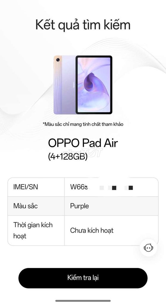 OPPO Pad Air 10.36 inch 4GB/128GB. Mua bán Máy tính bảng tại Quận 7 Tp Hồ Chí Minh được đăng bởi Khai hình 1