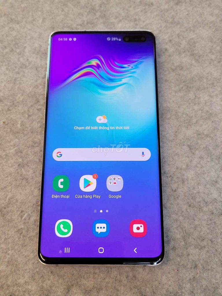 Galaxy S10 5G bản Hàn Quốc 1sim 8/256gb màn 6.7in. Mua bán Điện thoại tại Quận Thanh Xuân Hà Nội được đăng bởi NGUYỄN XIỂN TX HN  hình 1