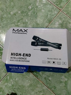 Cặp micro ko dây model max 39. Mua bán Tivi, Âm thanh tại Quận 10 Tp Hồ Chí Minh được đăng bởi Như y nguyen
