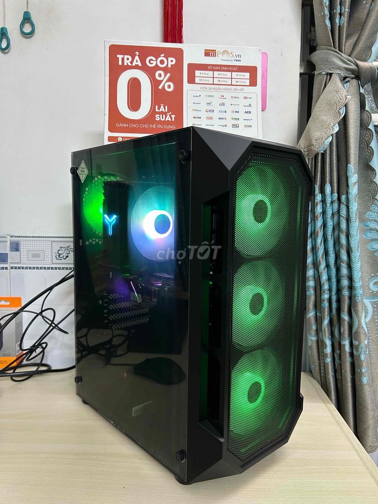 Thùng Pc RTX 2060 i5-11400F/16G/B560 /256G